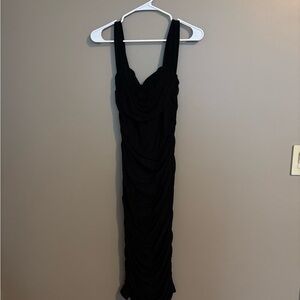 Elegant Black Sleeveless Dress